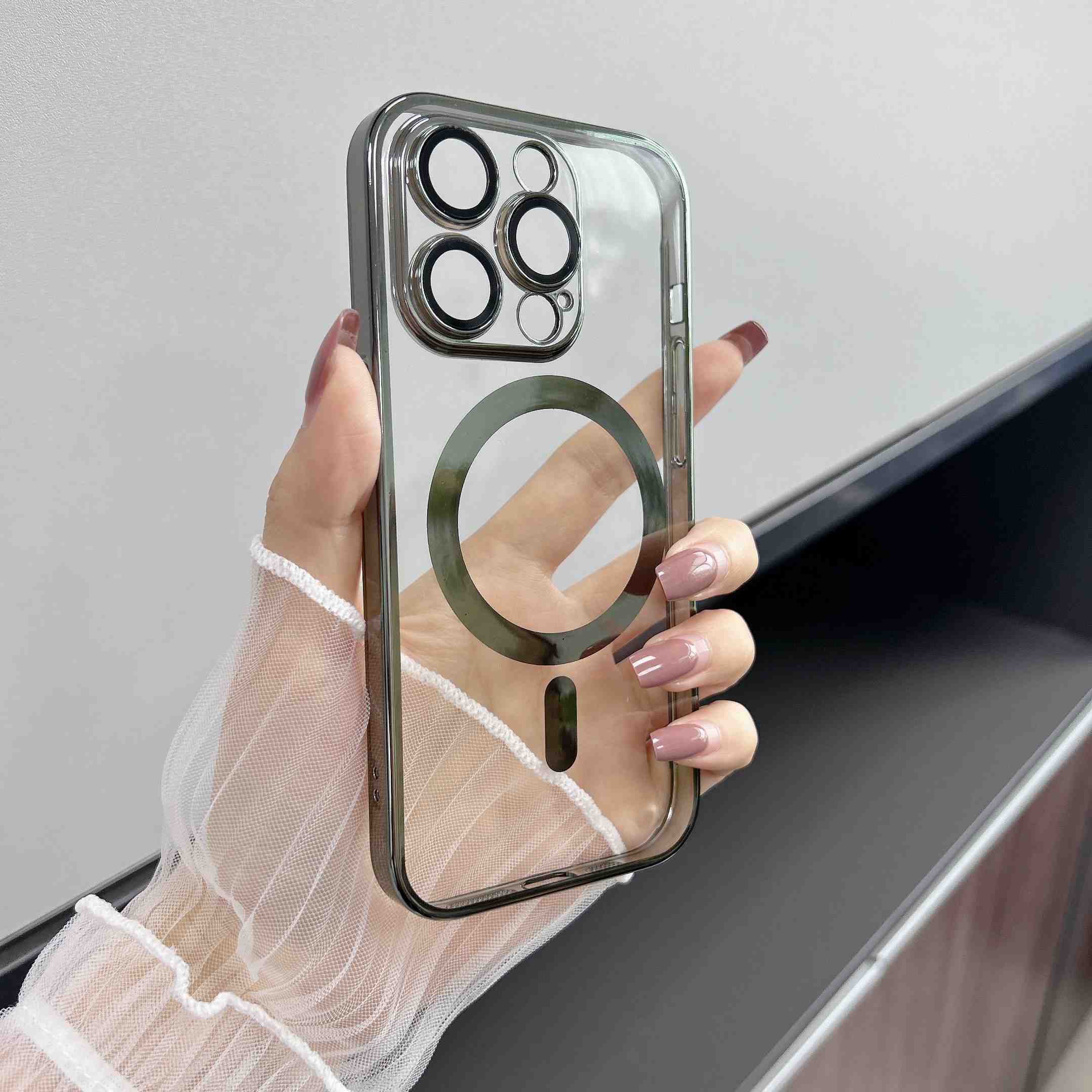 Electroplating magnetische mobiele telefoonhoes