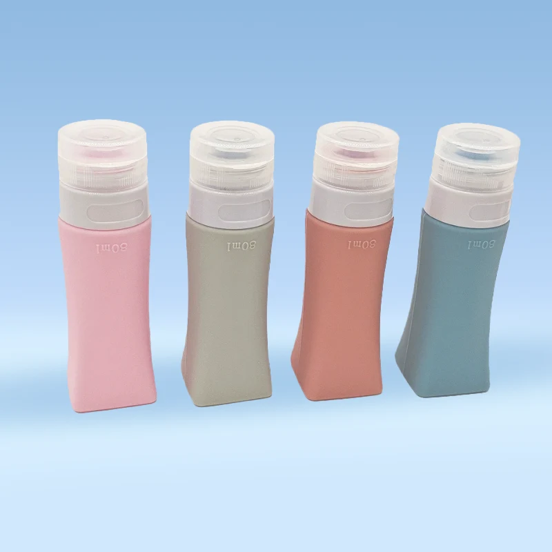silicone cosmetic bottle